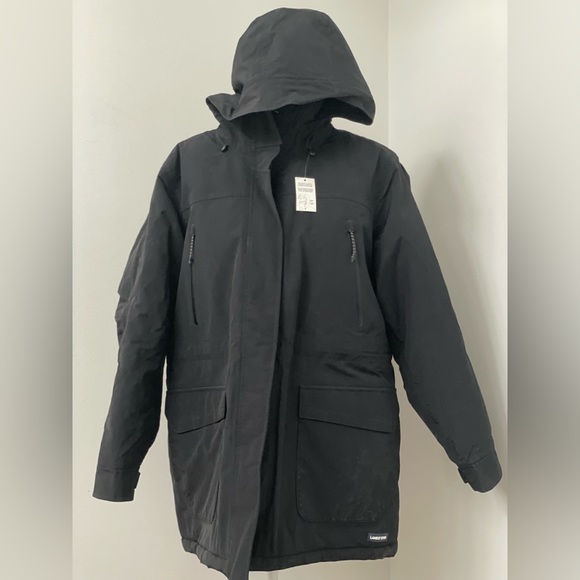 NWT Land’s End women’s squall jacket/parka size petite XL - Picture 3 of 12